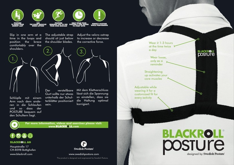 BLACKROLL Posture user manual