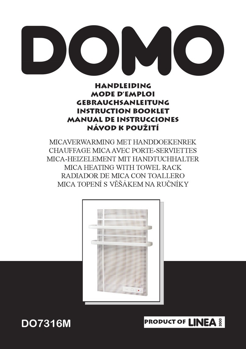 Linea DOMO DO7316M Instruction booklet