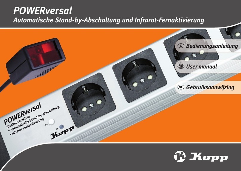 Kopp POWERversal User manual