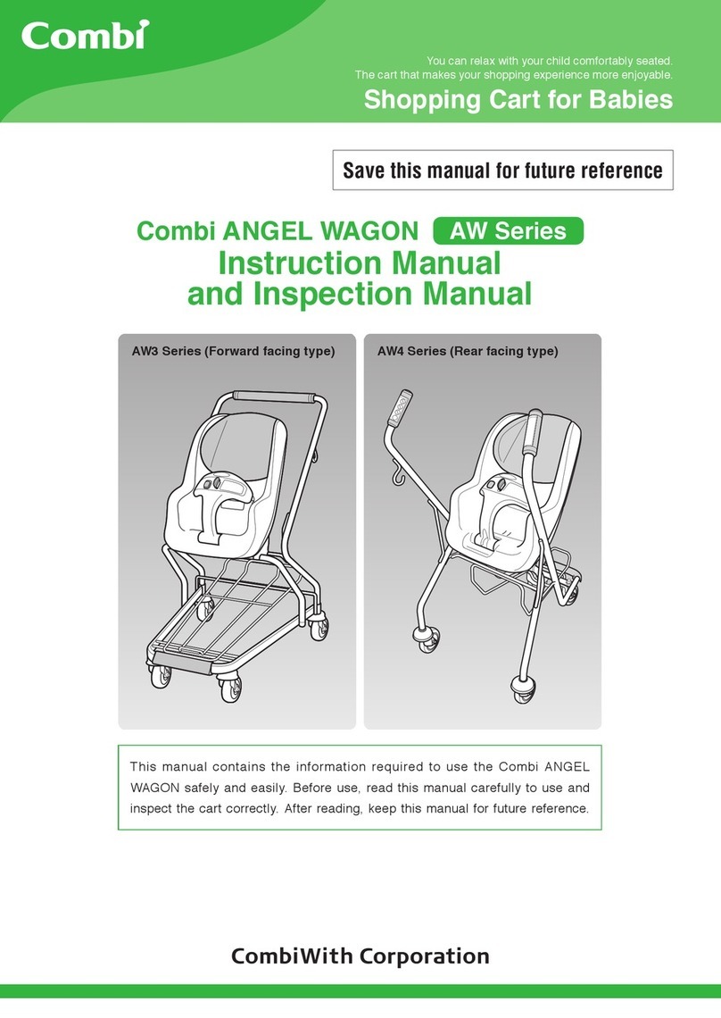 Combi ANGEL WAGON AW Series Instruction Manual and Inspection Manual