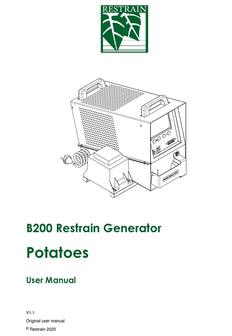 Restrain B200 user manual