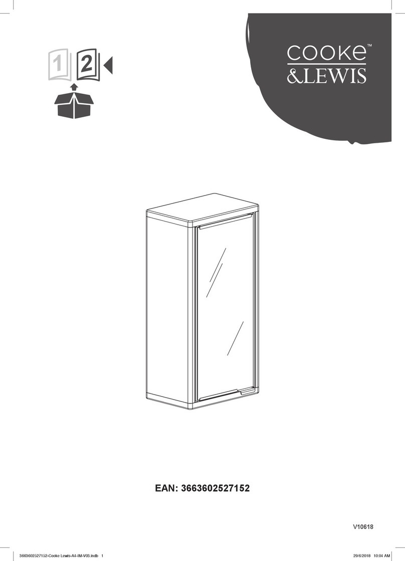 Cooke & Lewis 3663602527152 manual
