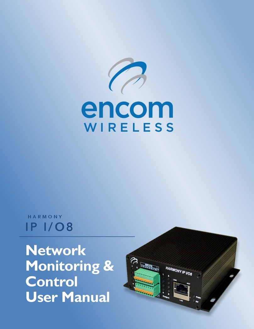 Encom Harmony IP I/O8 user manual
