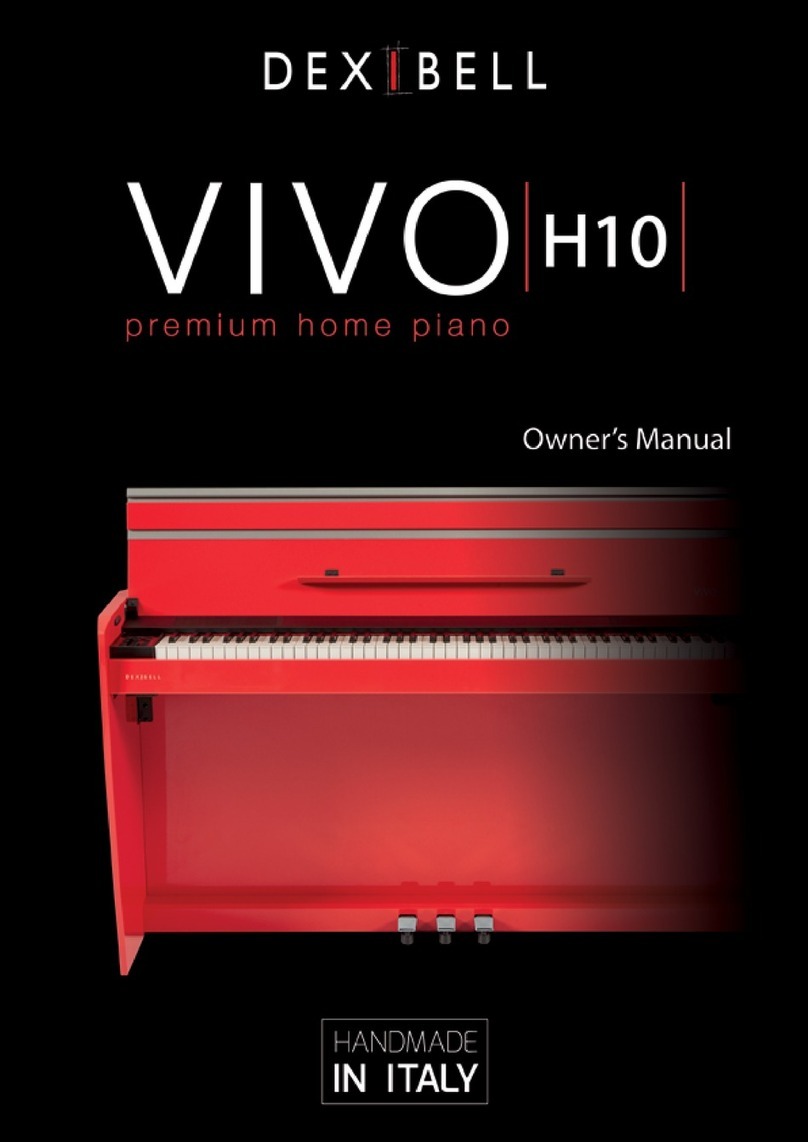 Dexibell VIVO H10 owner's manual