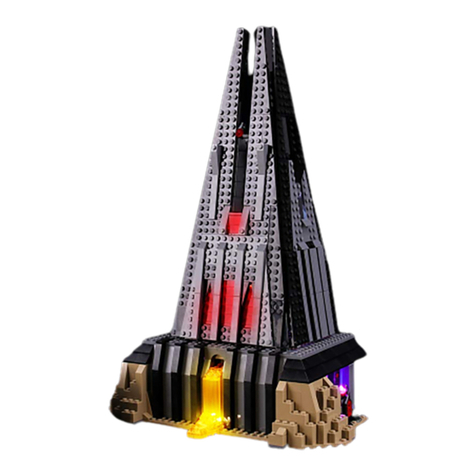 Lightmybricks LEGO Star Wars Darth Vader Castle 75251 Lighting... User manual