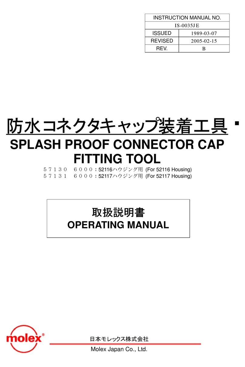 molex 57131-6000 User manual