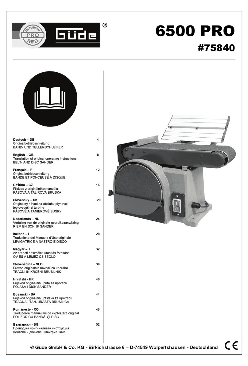 Gude 6500 PRO Translation of original operating instructions