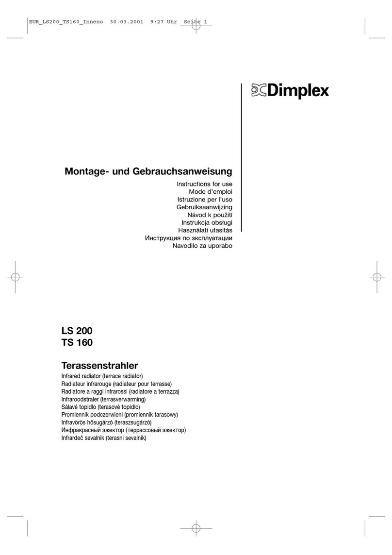 Dimplex LS 200 Instructions for use