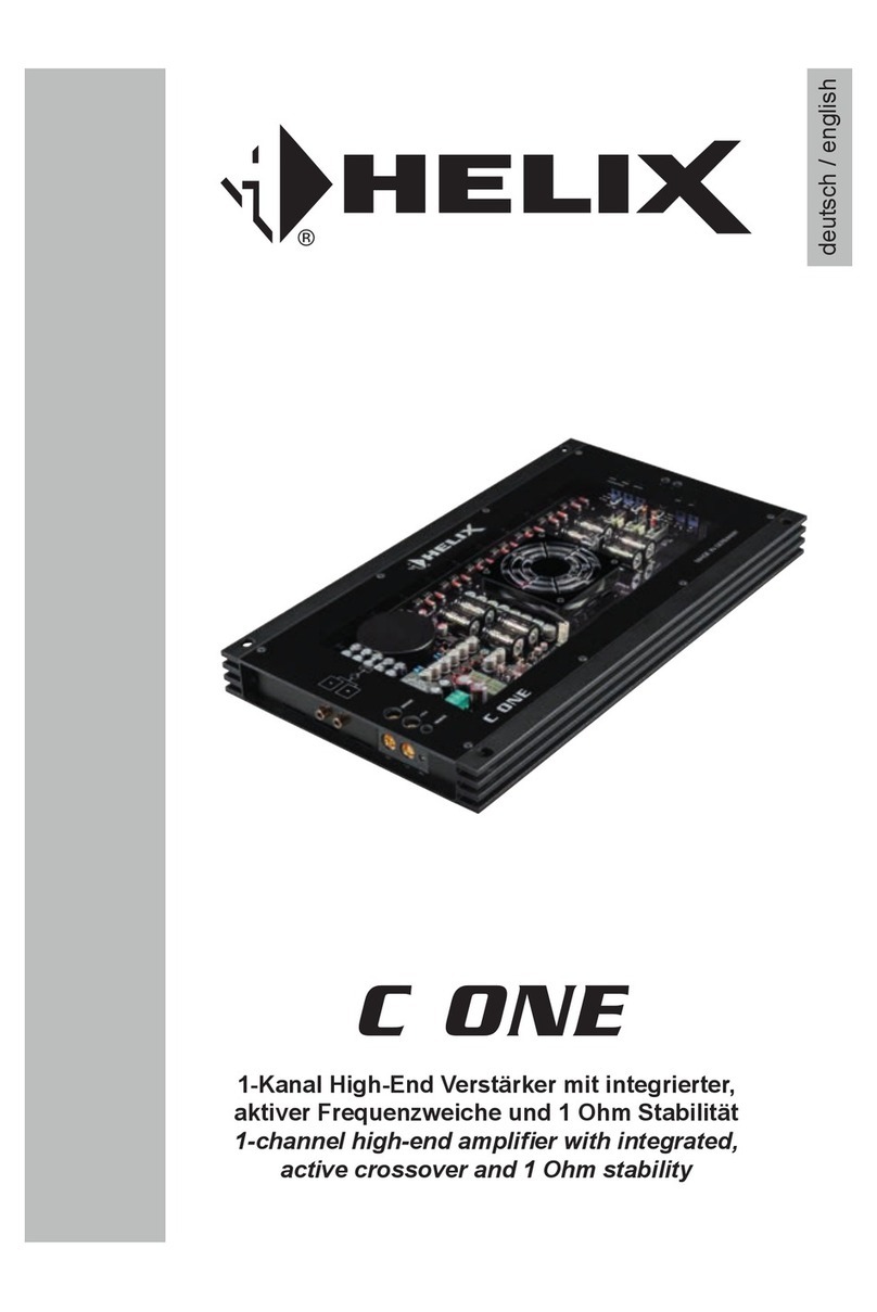 HELIX C ONE User manual