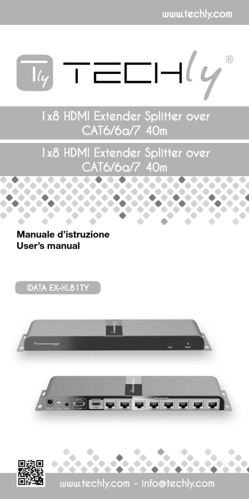 Techly IDATA EX-HL81TY User manual