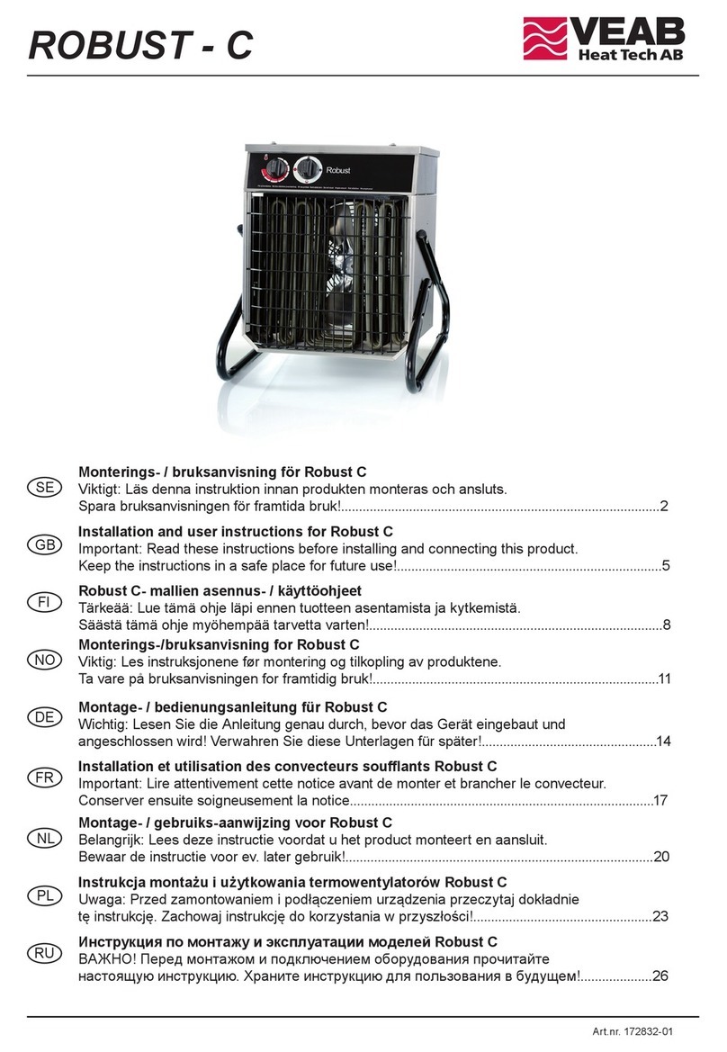 VEAB Heat Tech ROBUST C Series Guide