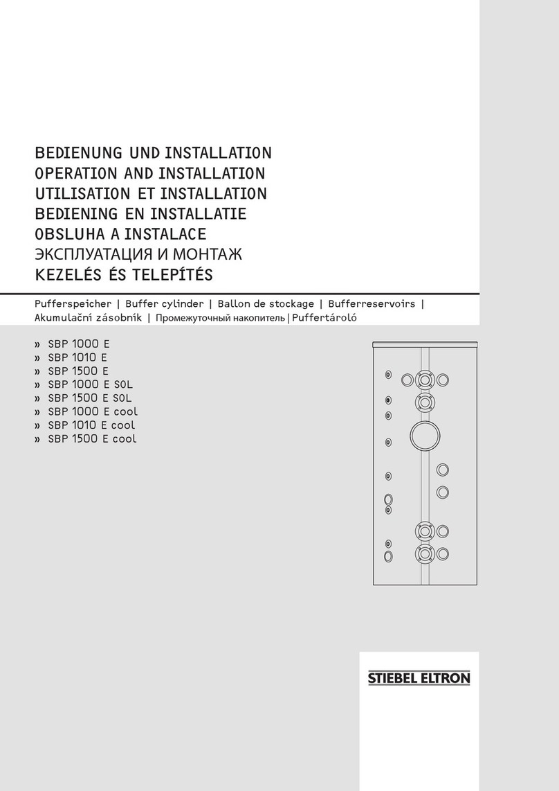 STIEBEL ELTRON SBP 1000 E Instruction Manual STIEBEL ELTRON SBP 1000 E Instruction Manual
