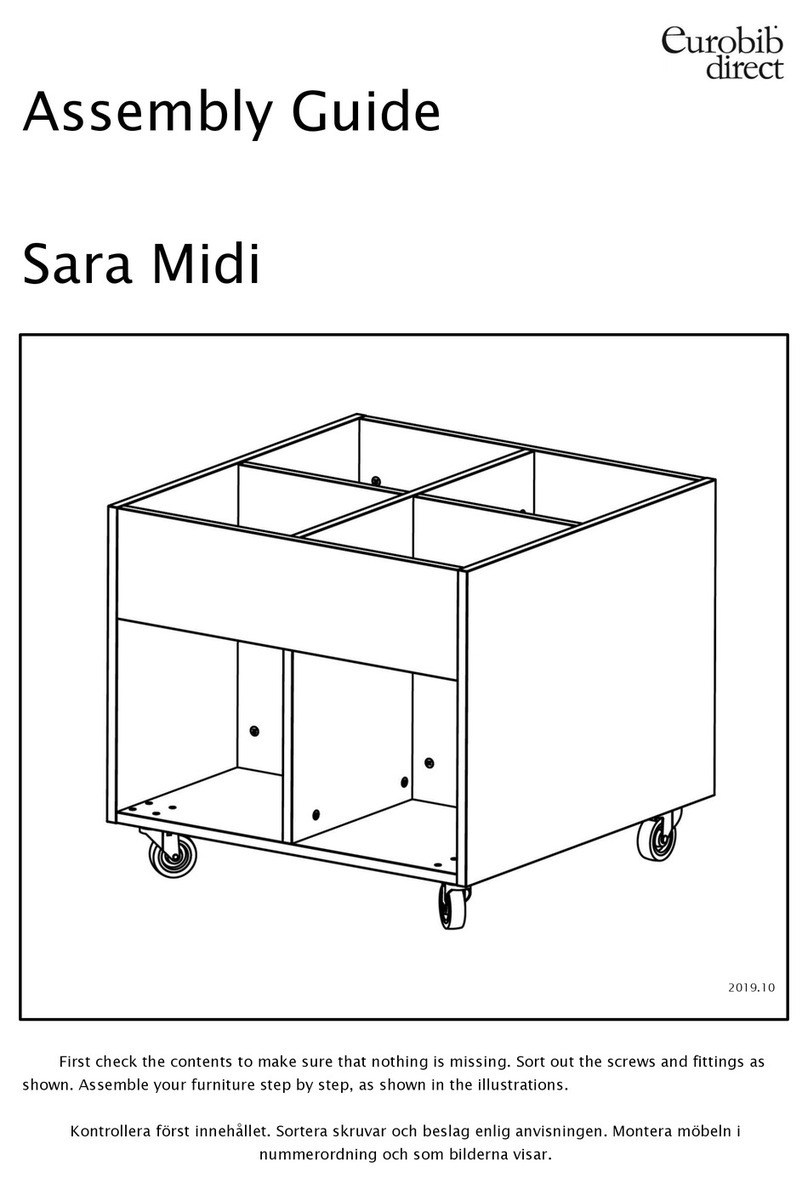 Eurobib Direct Sara Midi Assembly guide