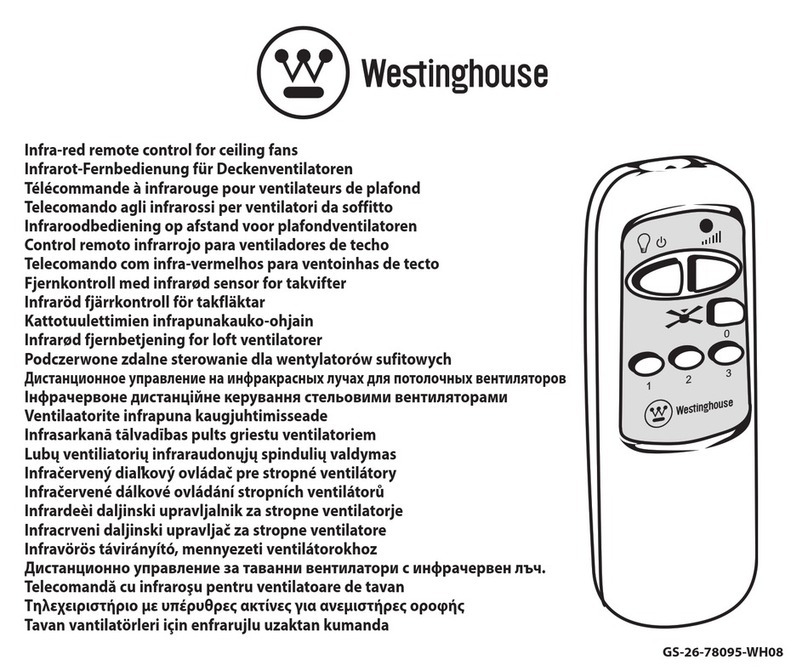 Westinghouse GS-26-78095-WH08 manual