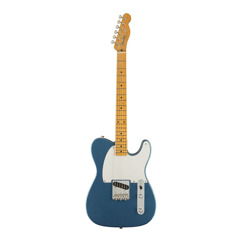 Fender Esquire owner's manual