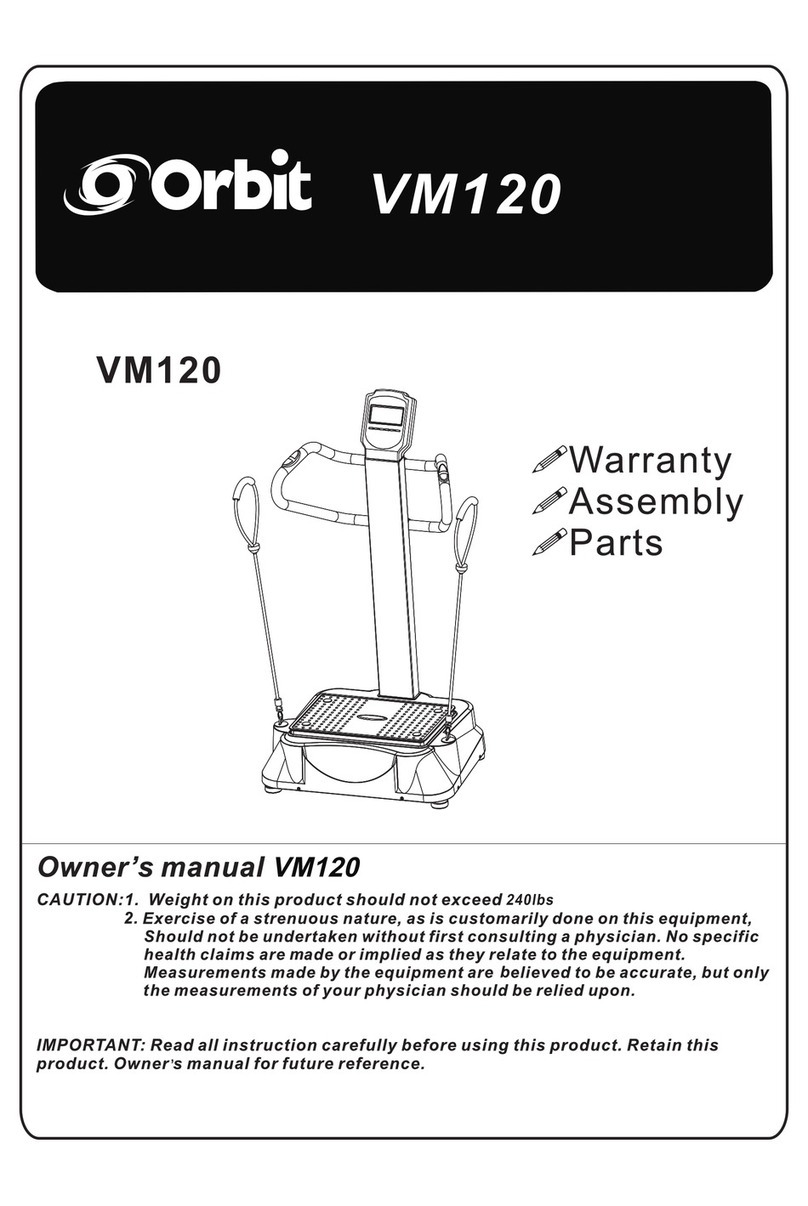 Orbit VM120 User manual