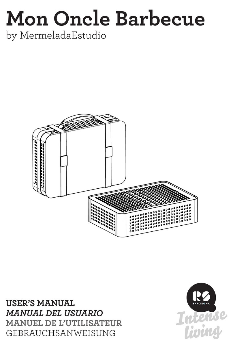 Mermelada Estudio Mon Oncle Barbecue user manual