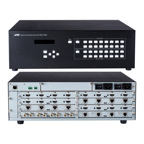 IDK FDX-S Series user guide