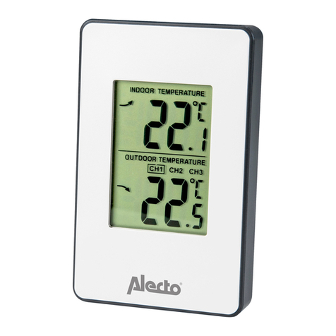 Alecto WS-1050 User manual