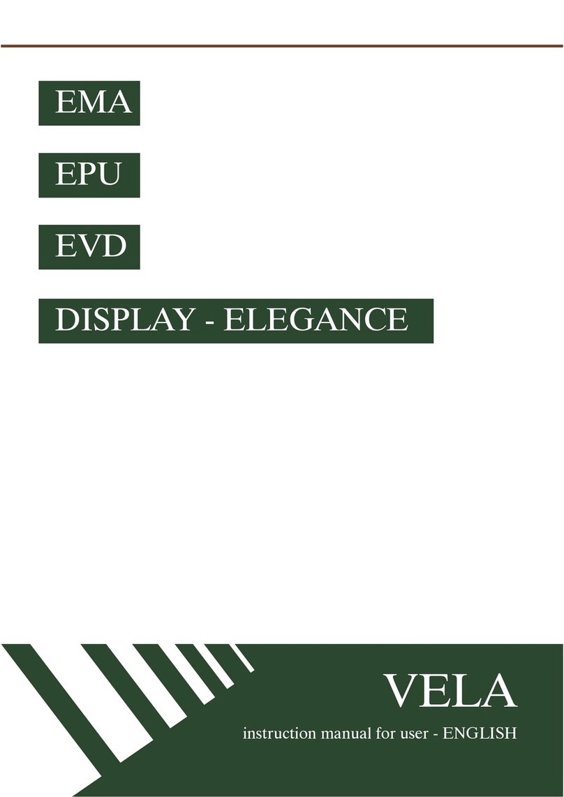 Vela EMA instruction manual for user