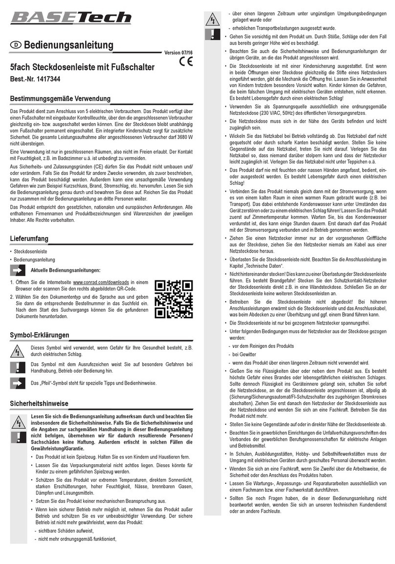 BASETech 1417344 operating instructions