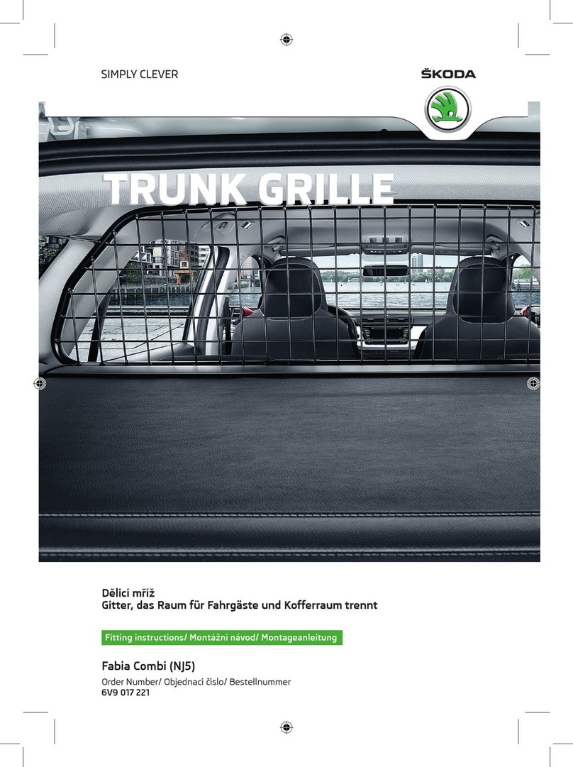 Skoda 6V9 017 221 Fitting instructions