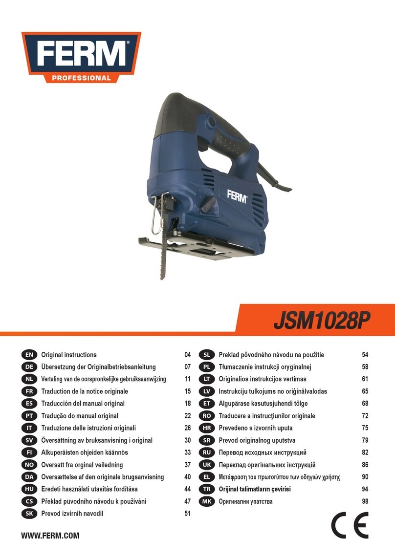 Ferm JSM1028P User manual