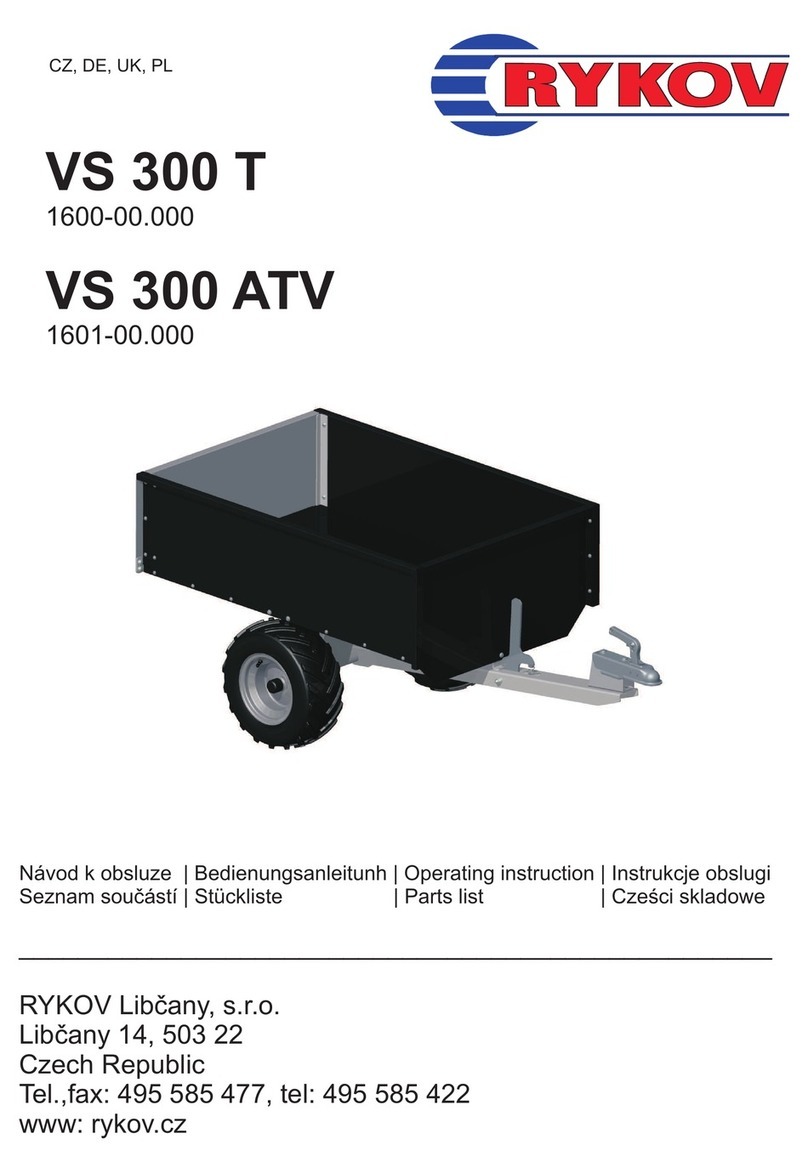 RYKOV VS 300 T Operating	 instruction