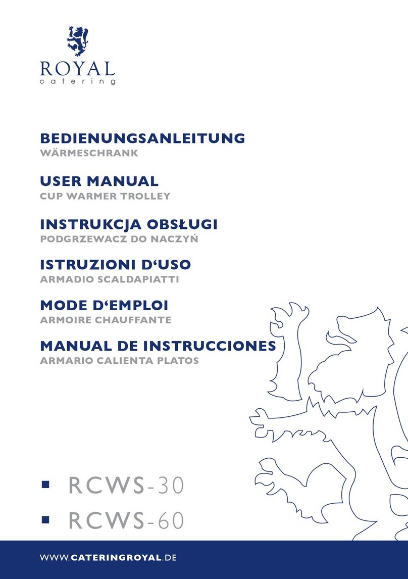 Royal RCWS-30 user manual