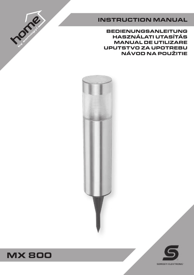 Somogyi Home MX 800 instruction manual
