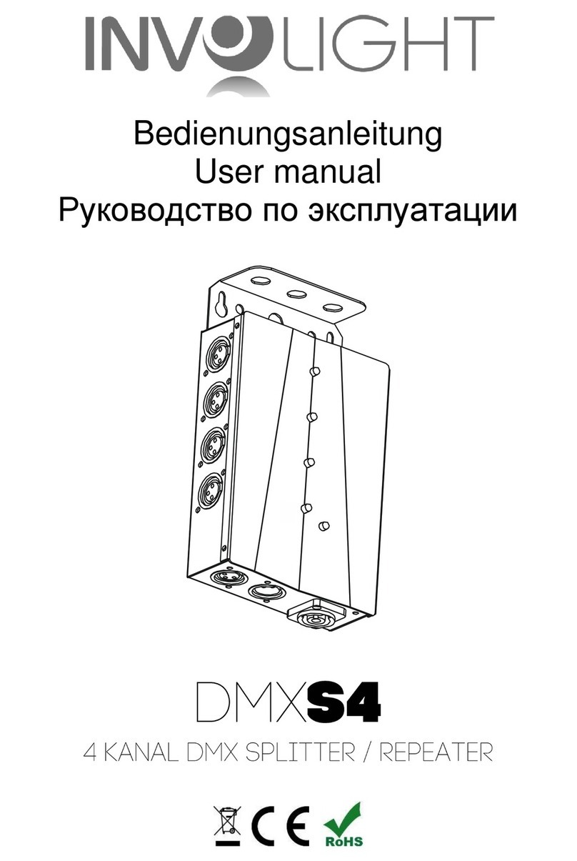 involight DMXS4 User manual