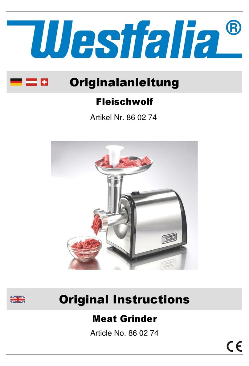 Westfalia 86 02 74 Original instructions