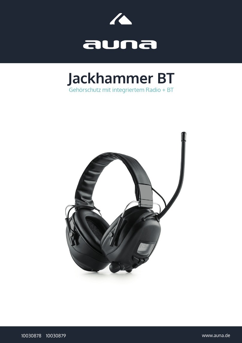 auna multimedia Jackhammer BT manual