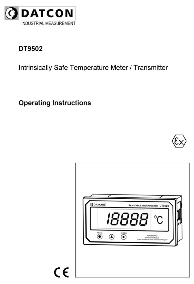 Datcon DT9502 operating instructions