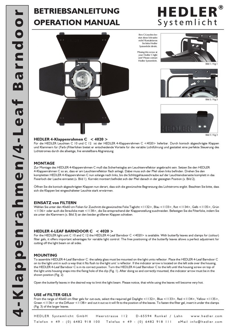 Hedler 4020 User manual