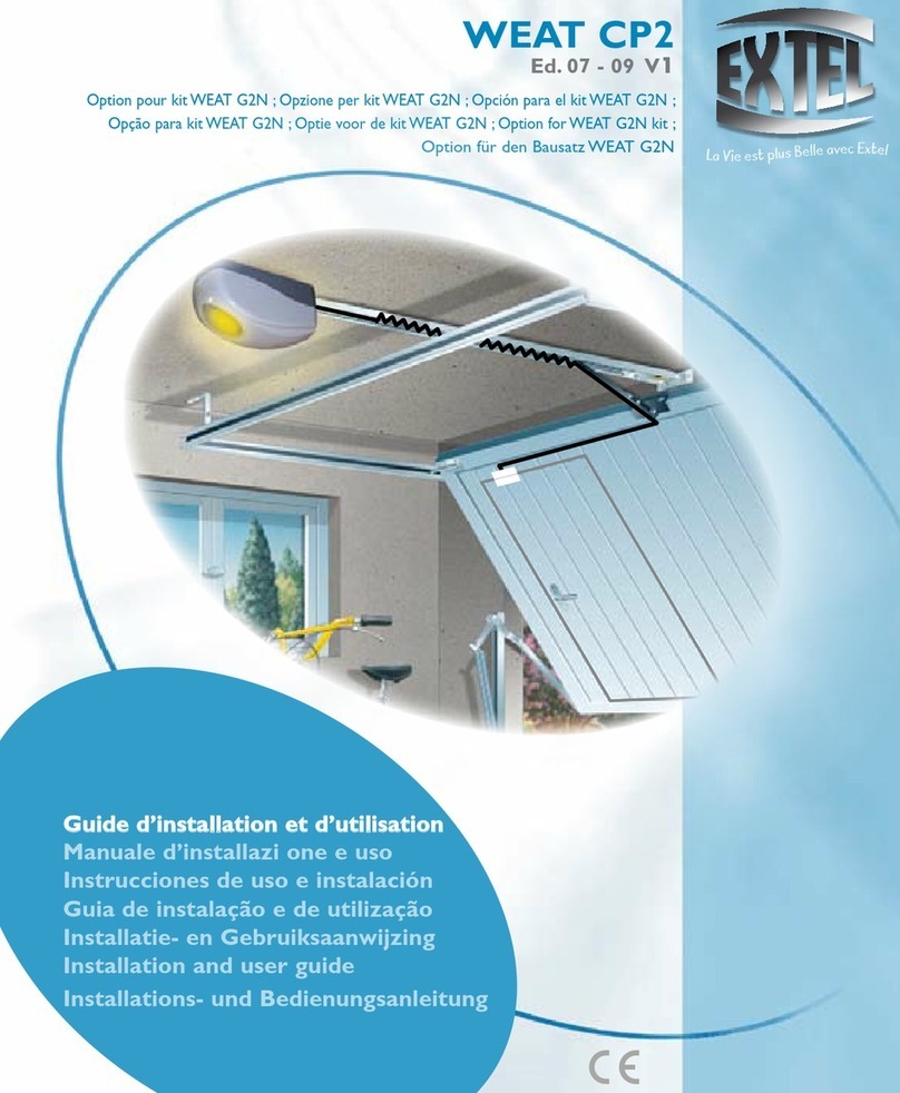Extel WEAT CP2 Installation and user guide