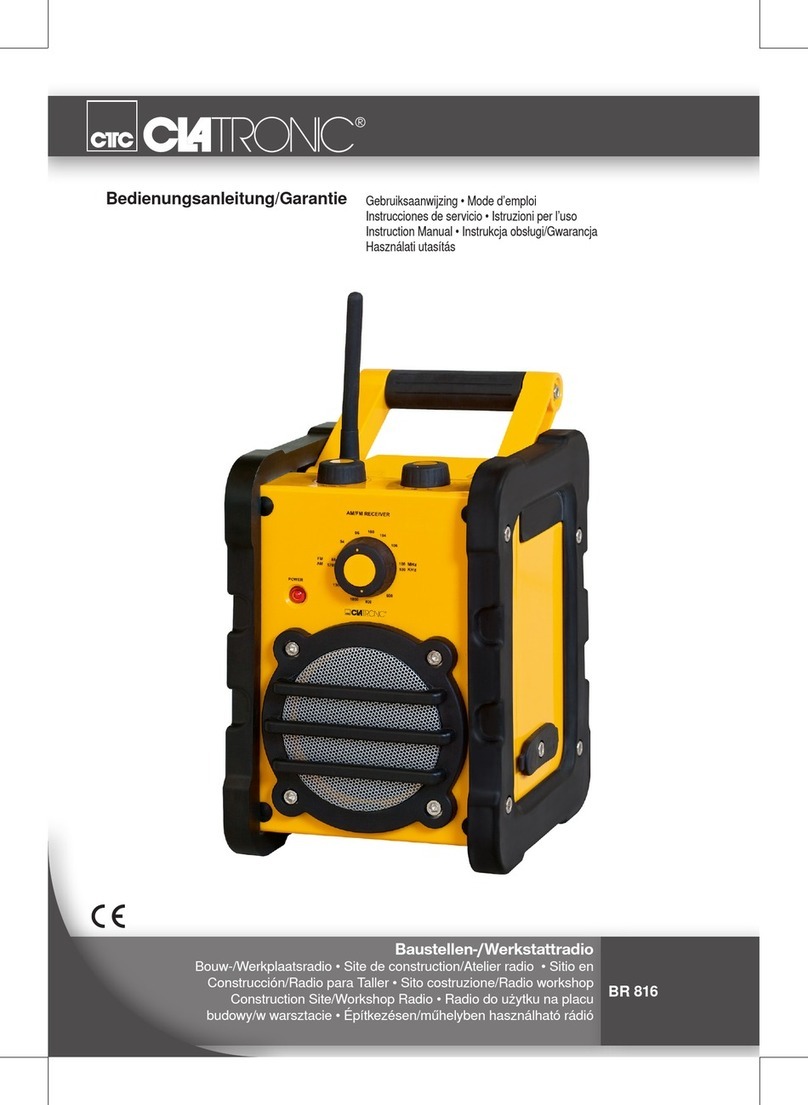 Clatronic BR 816 instruction manual