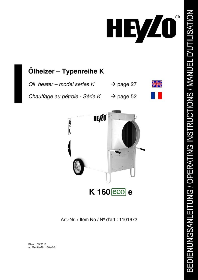 Heylo K Series operating instructions