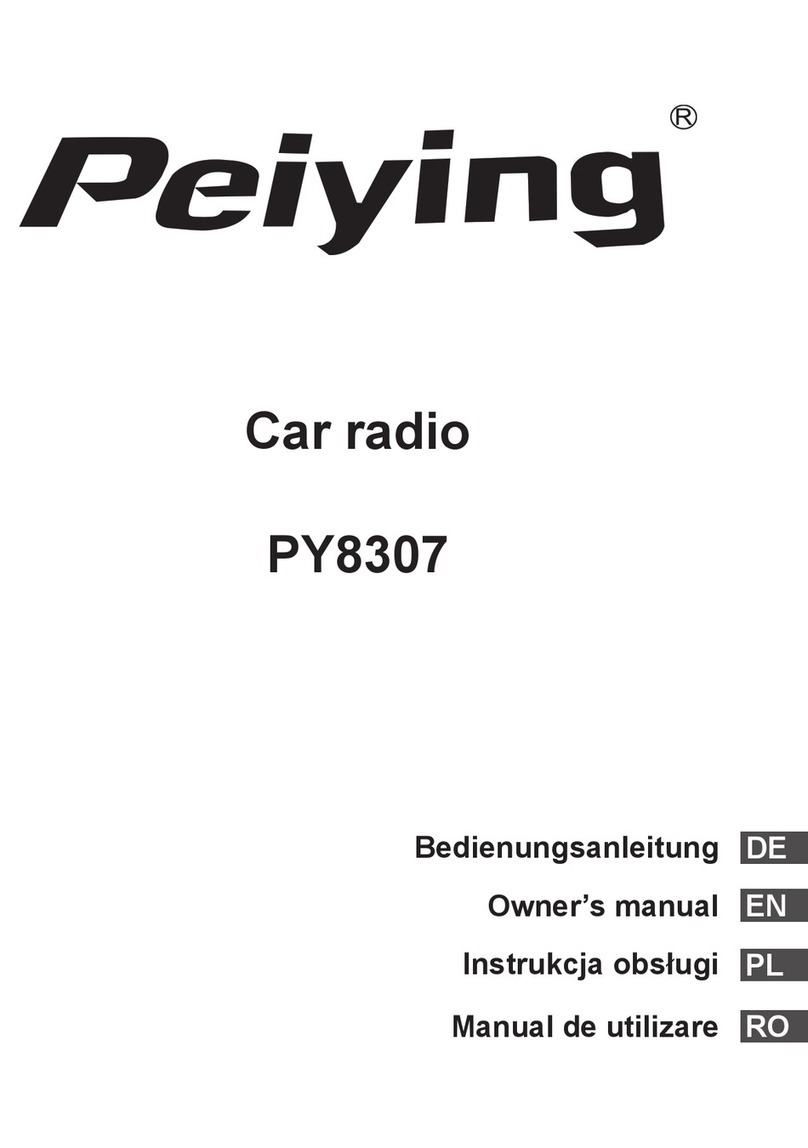 Peiying PY8307 User manual Peiying PY8307 User manual