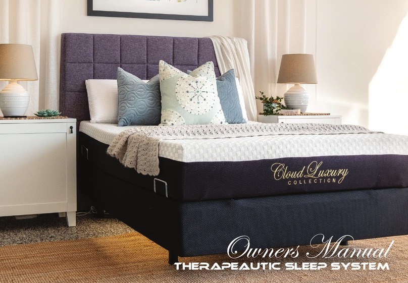 Revitalife CLOUD LUXURY THERAPEAUTIC SLEEP SYSTEM owner's manual
