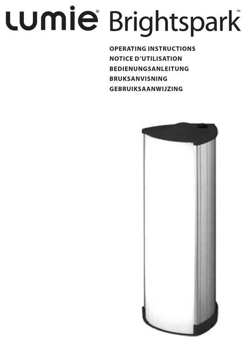 Lumie Brightspark User manual