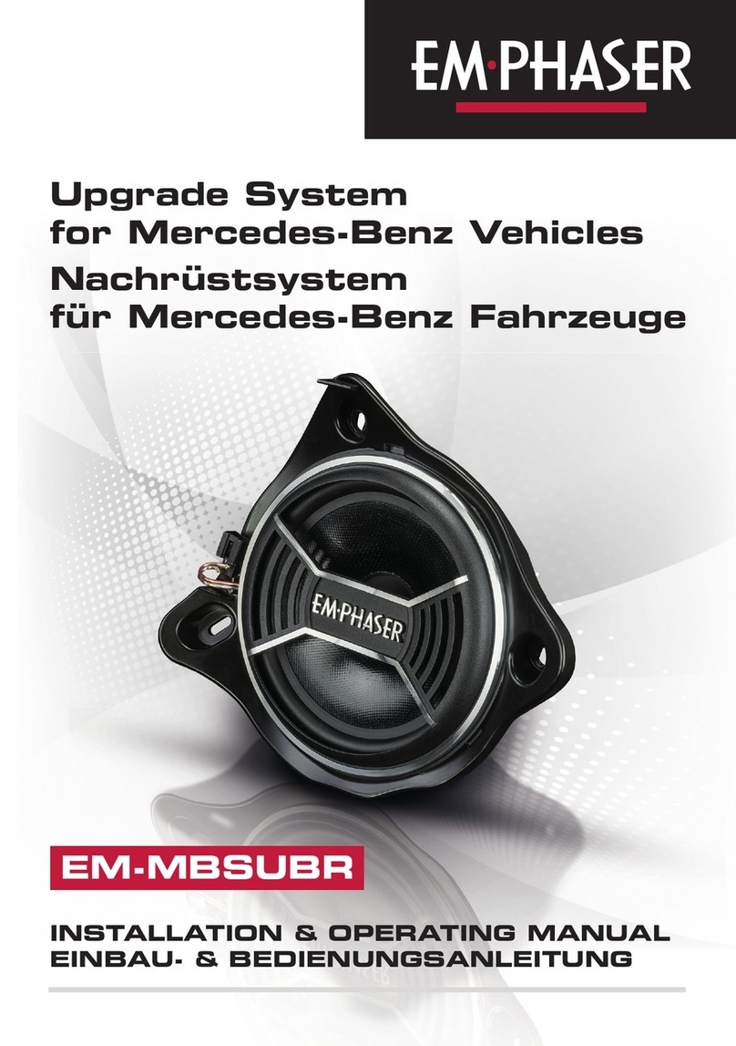 EMPHASER EM-MBSUBR Installation instructions