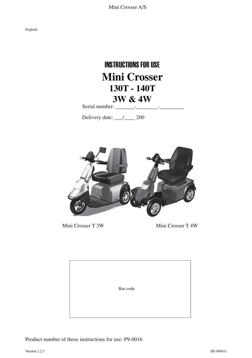 Mini Crosser MC 130 T 3W Instructions for use