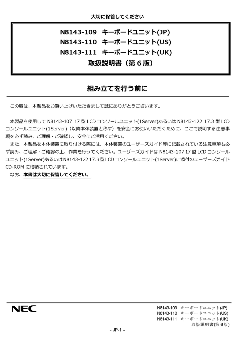 NEC EXP184A Series user guide