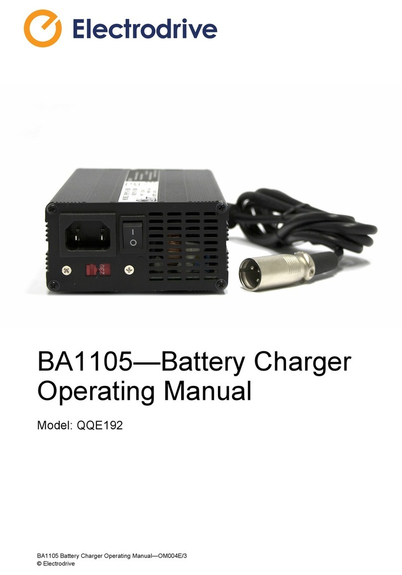 ELECTRODRIVE BA1105 operating manual
