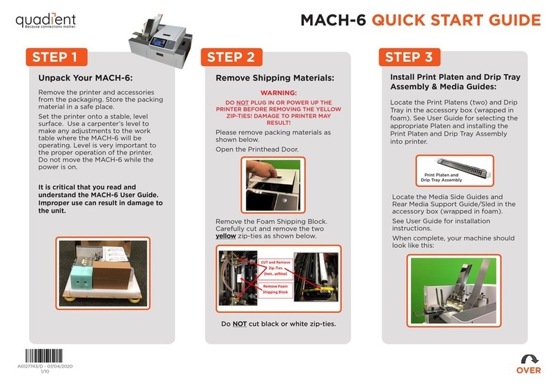 quadient MACH-6 User manual