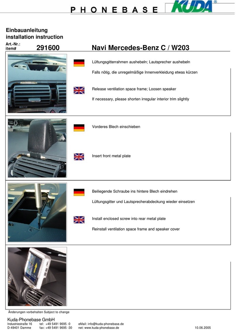 Kuda 291600 User manual