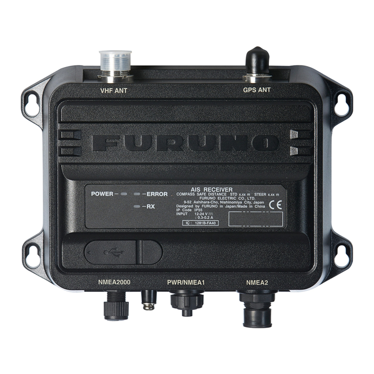 Furuno FA-40 Operator's manual