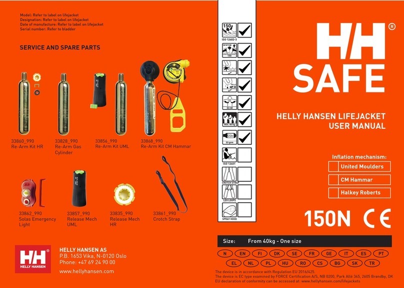 HELLY HANSEN HH Safe 150N user manual