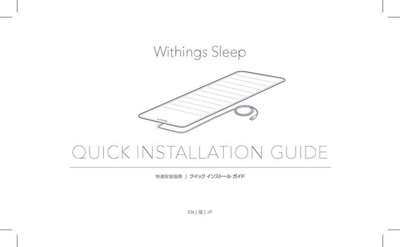Withings Sleep Quick installation guide